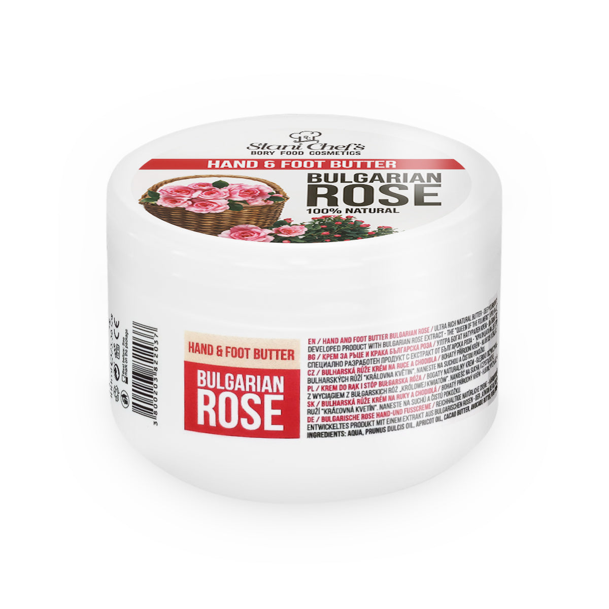 Hand- en voetcrème Bulgaarse roos, 100 ml