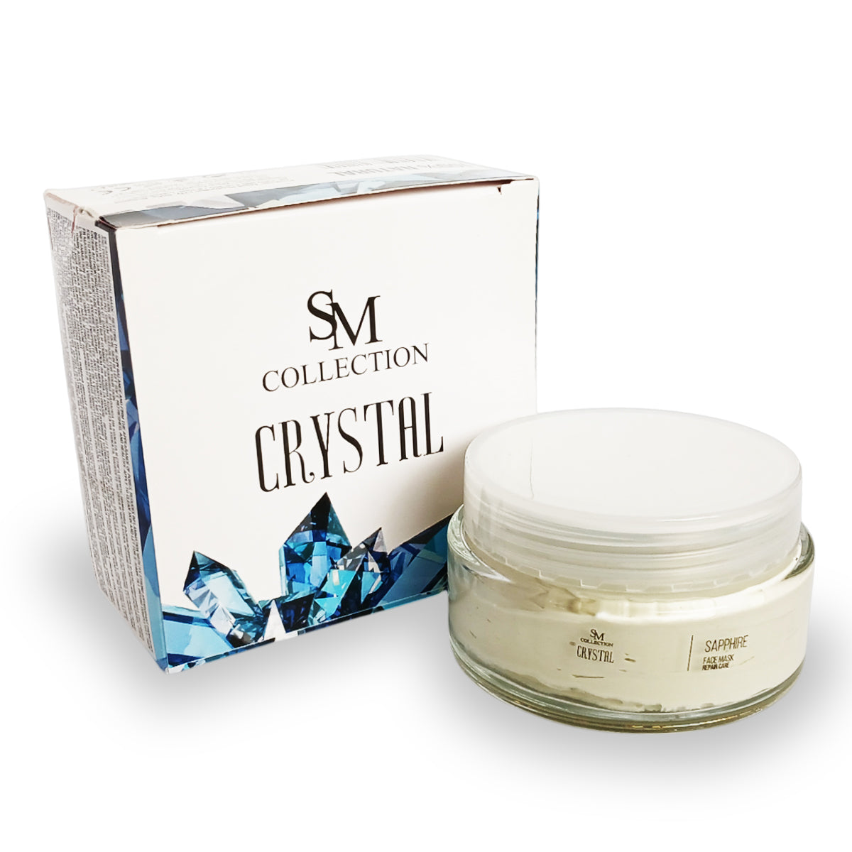 Gezichtsmasker met saffierpoeder 100 ml