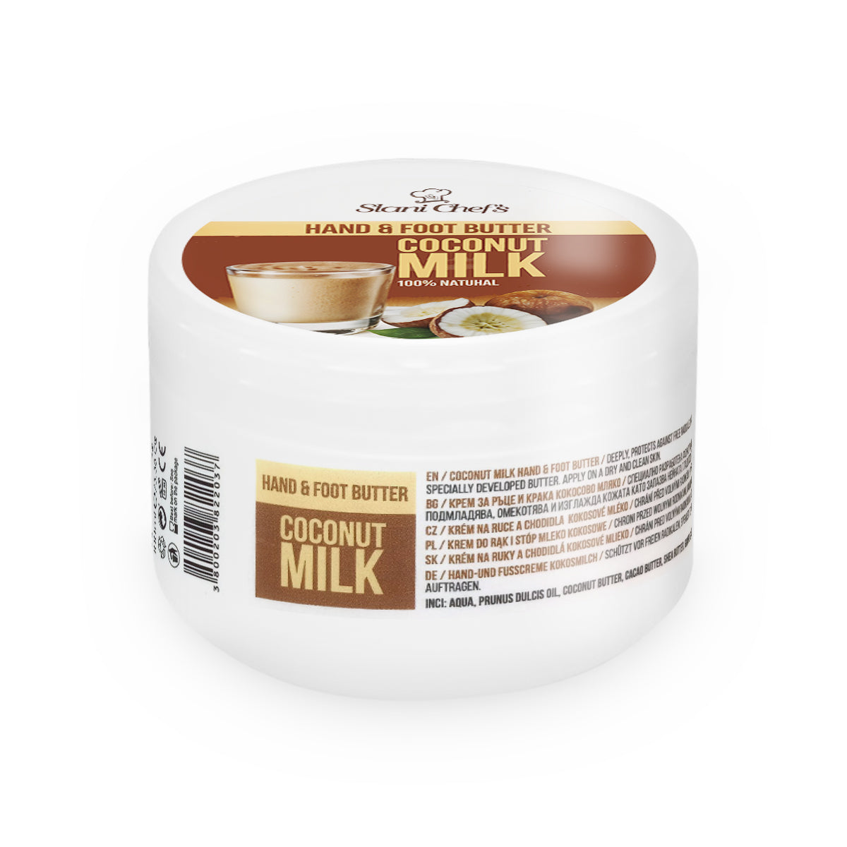 Kokosmelk hand- en voetcrème, 100 ml