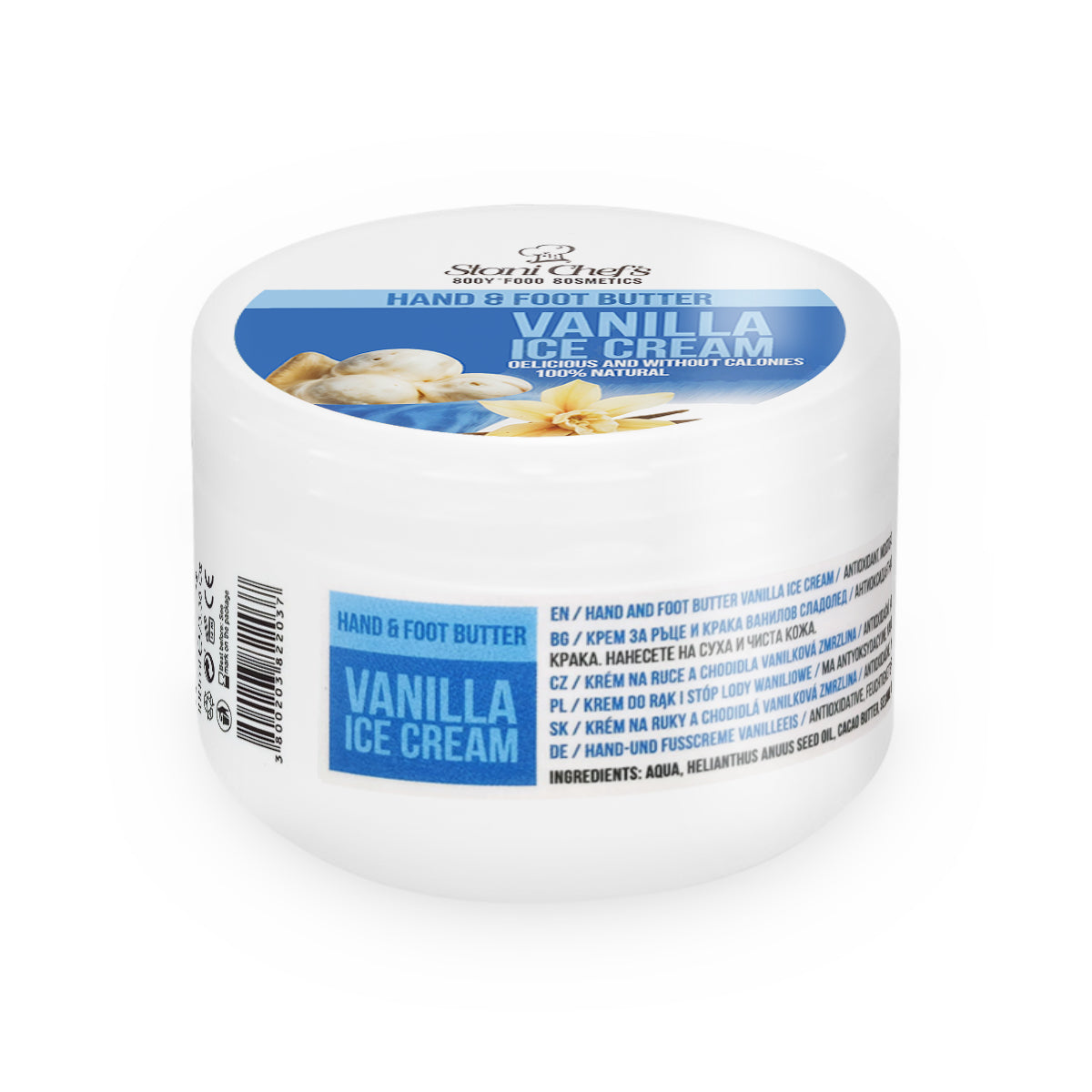 Vanille-ijs hand- en voetcrème, 100 ml