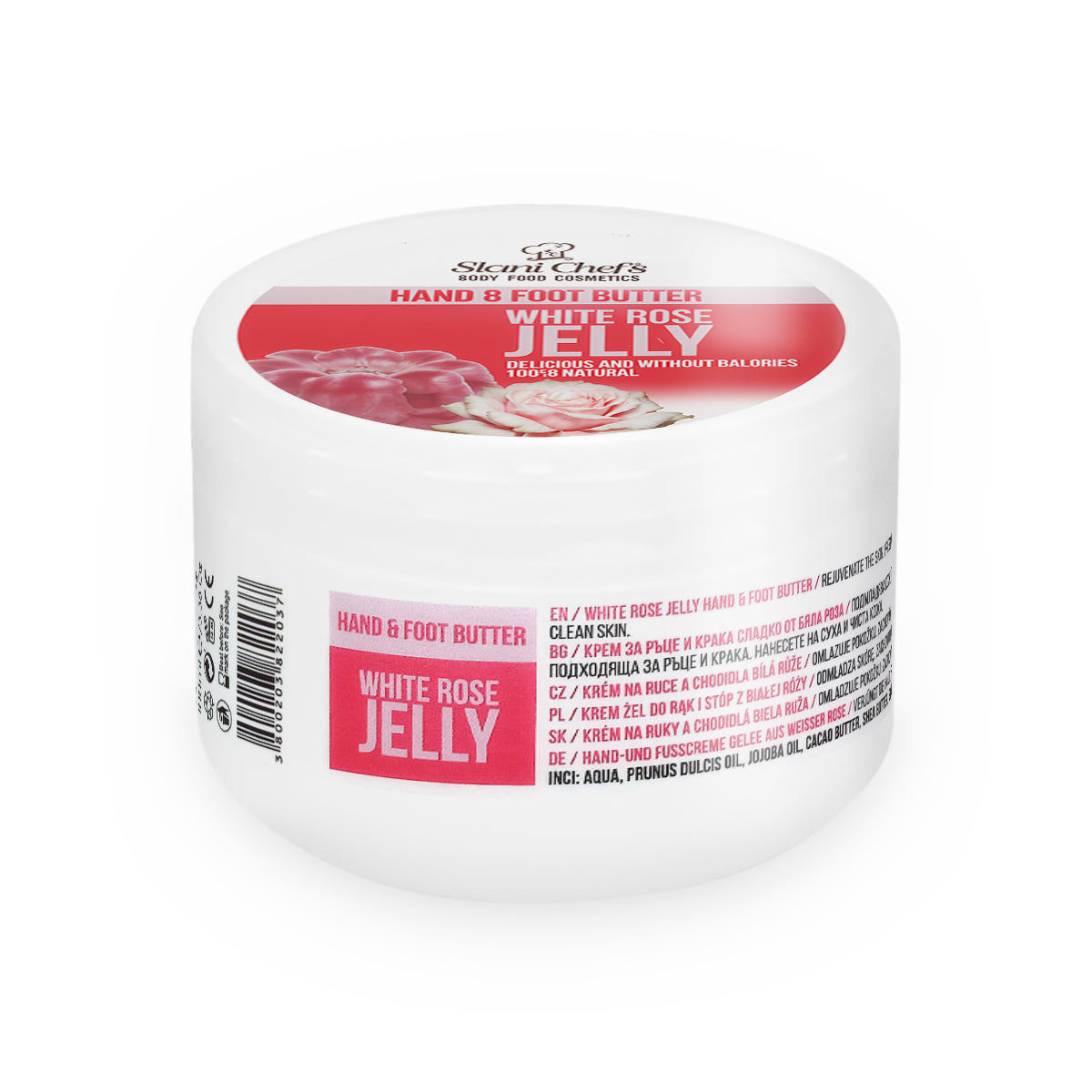 Hand- en voetcrème Sweet White Rose, 100 ml