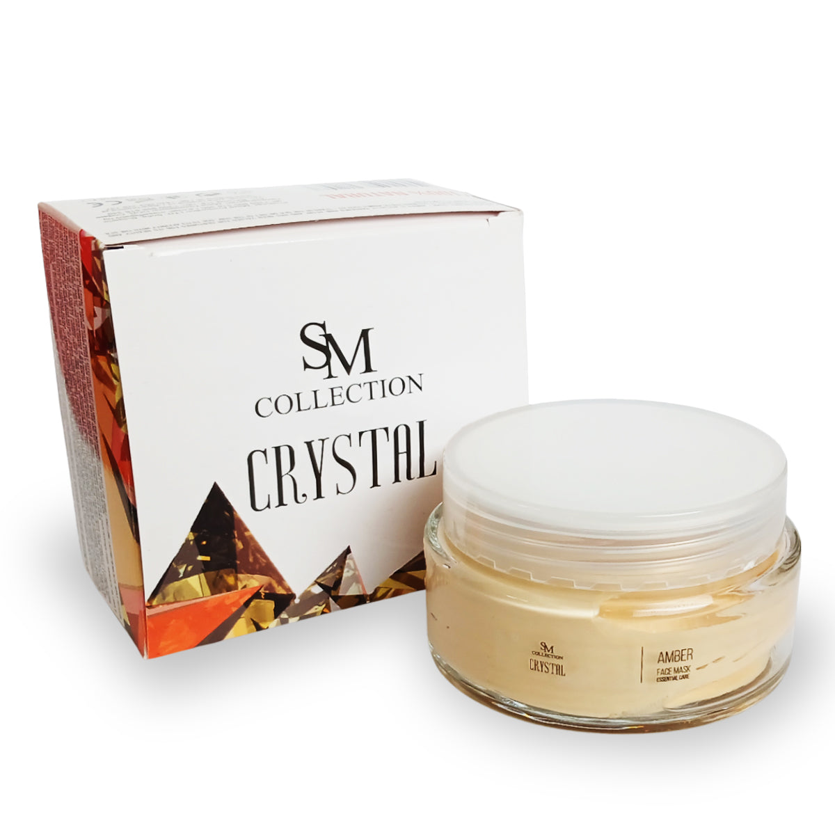 Gezichtsmasker met amberpoeder, 100 ml