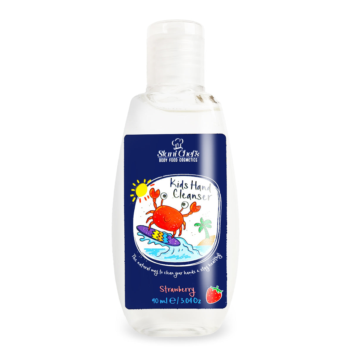 Kinderhandreinigingsgel Aardbei, 90 ml
