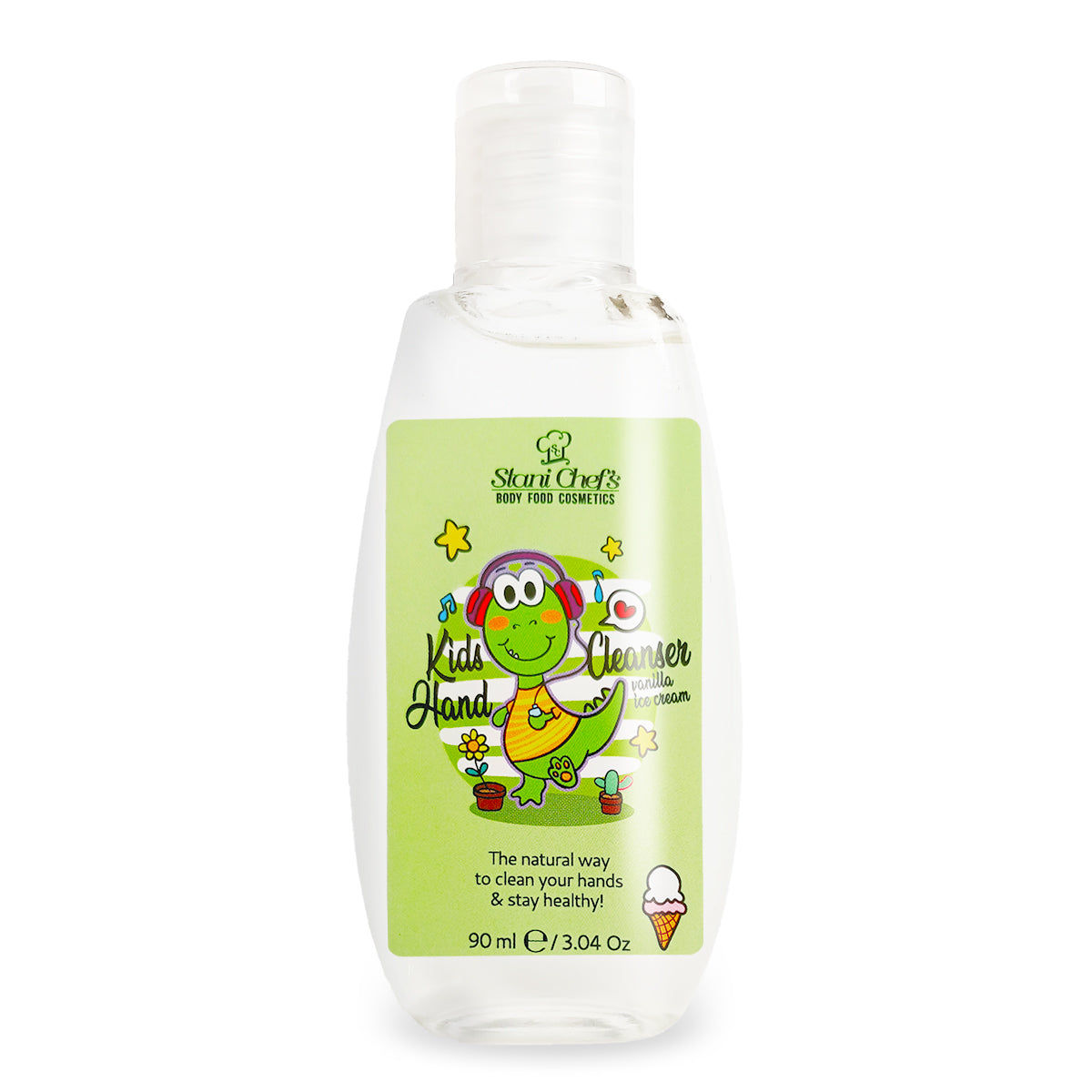 Kinderhandreinigingsgel Vanille-ijs, 90 ml
