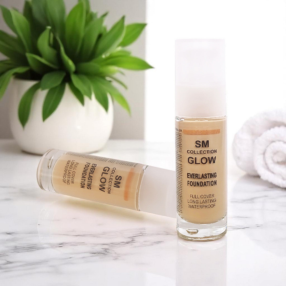 Waterdichte foundation (voor een lichte huid), 30 ml