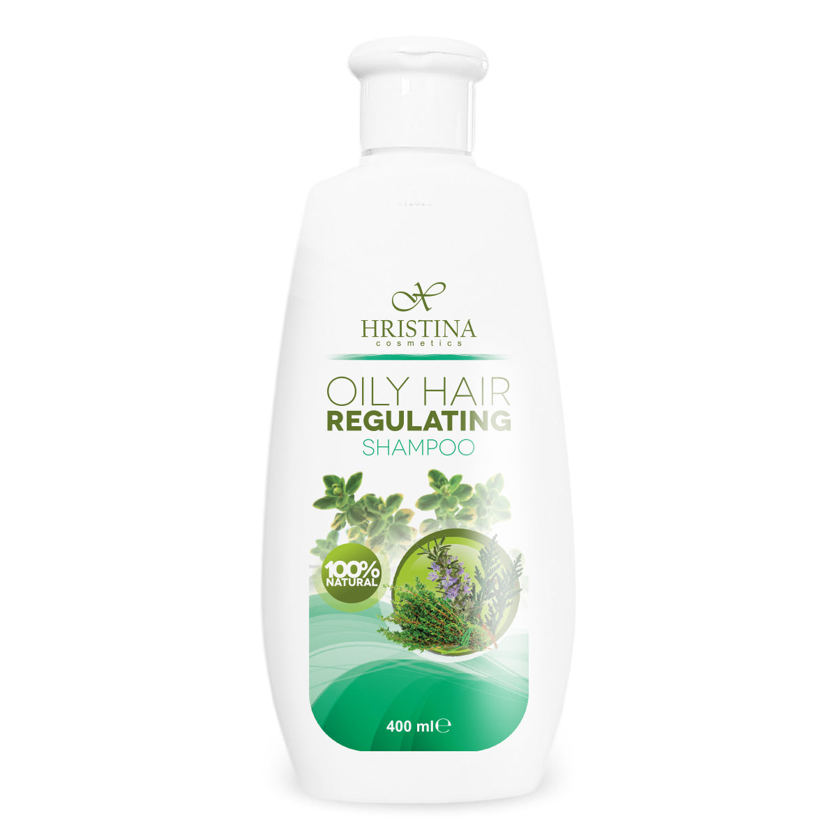 Regulerende Shampoo voor Vet Haar, 400 ml