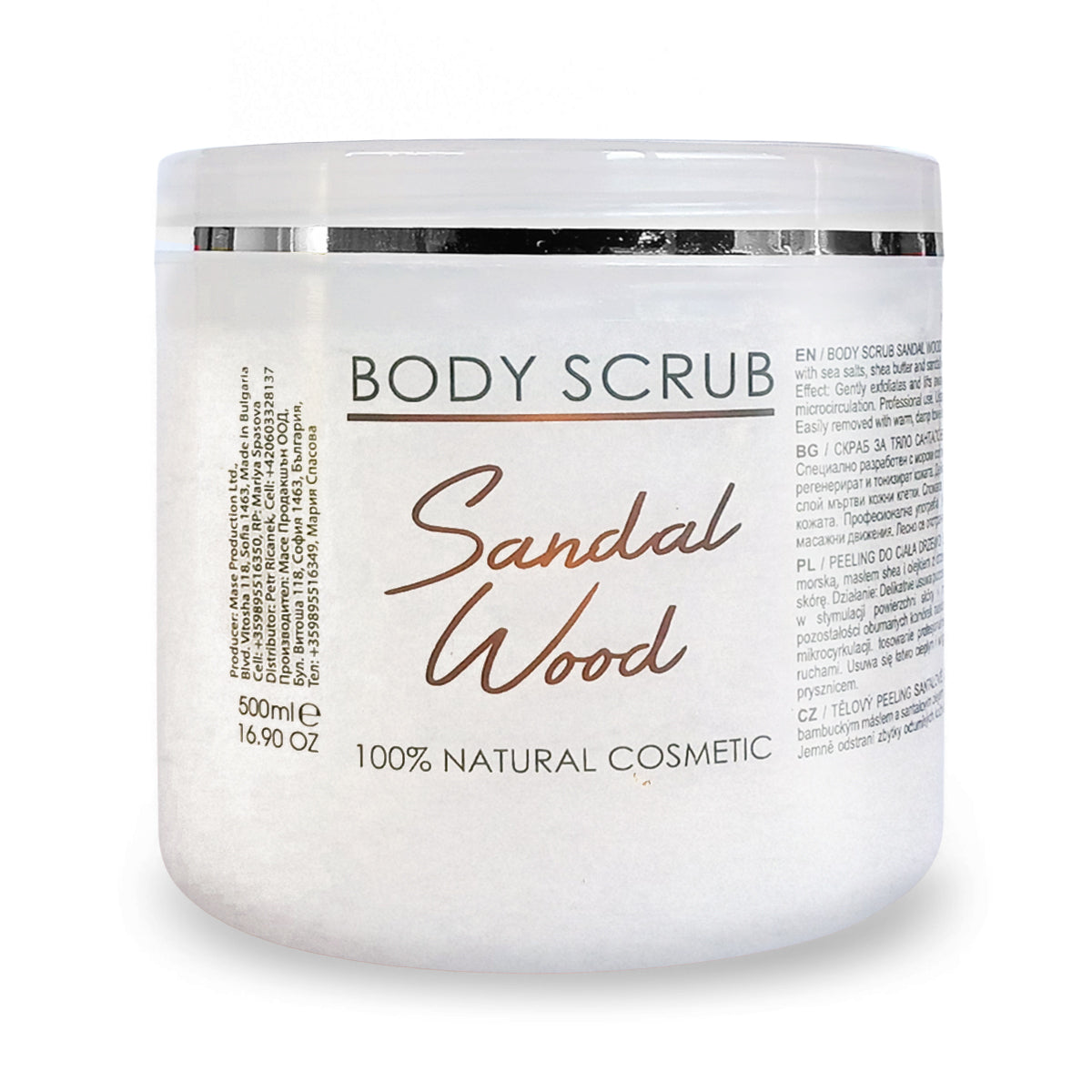 Sandelhout Body Scrub, 500 ml