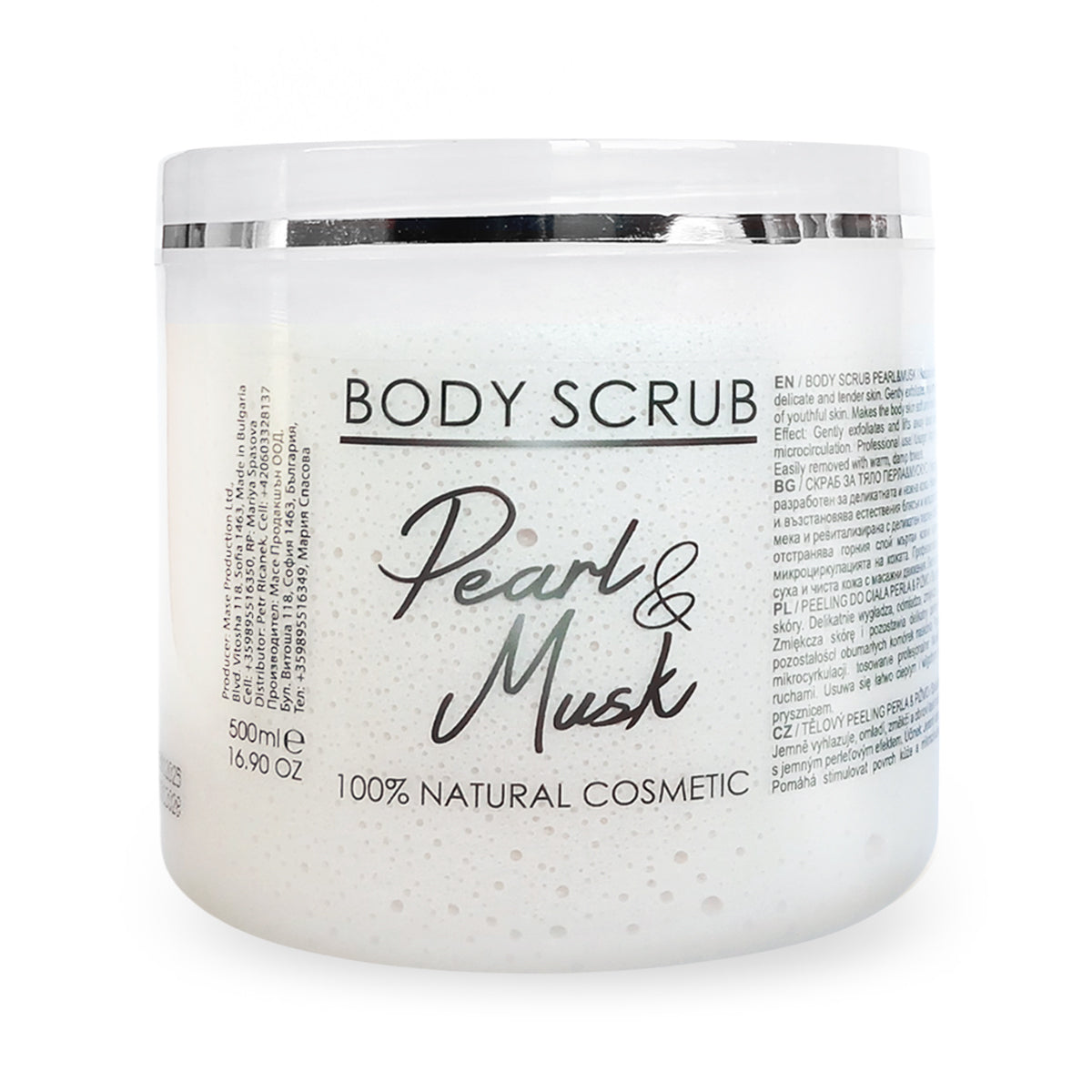 Parel &amp; Musk Body Scrub, 500 ml