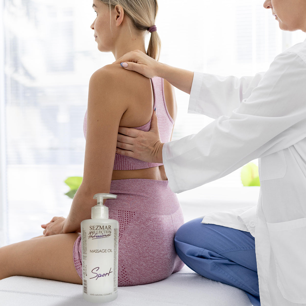 Sportmassageolie, 500 ml