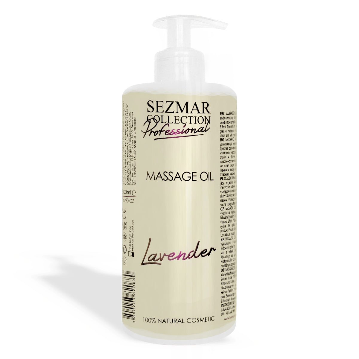 Lavendelmassageolie, 500 ml