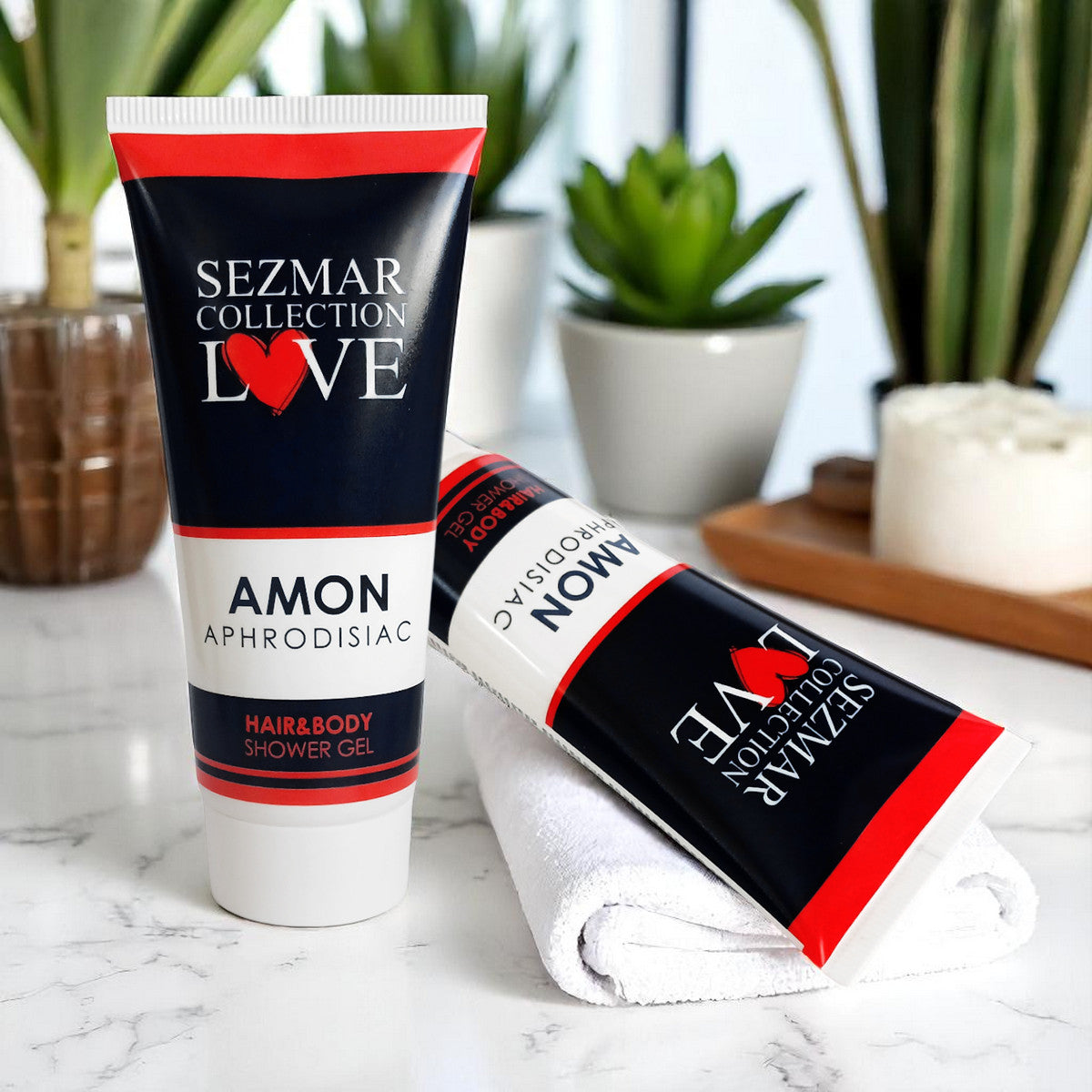 Amon afrodisiacum douchegel voor haar en lichaam, 200 ml