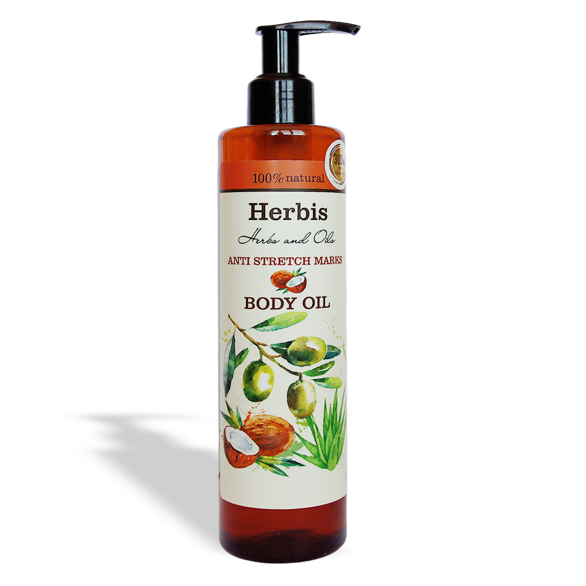 HERBIS Lichaamsolie tegen striae, 200 ml