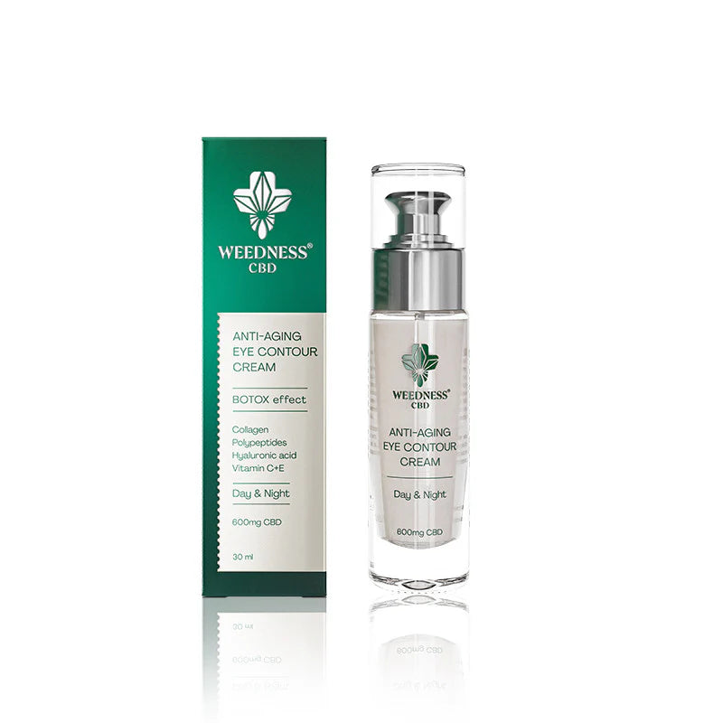 Anti-aging oogcontour met botoxeffect 24 uur met 600 mg CBD, 30 ml