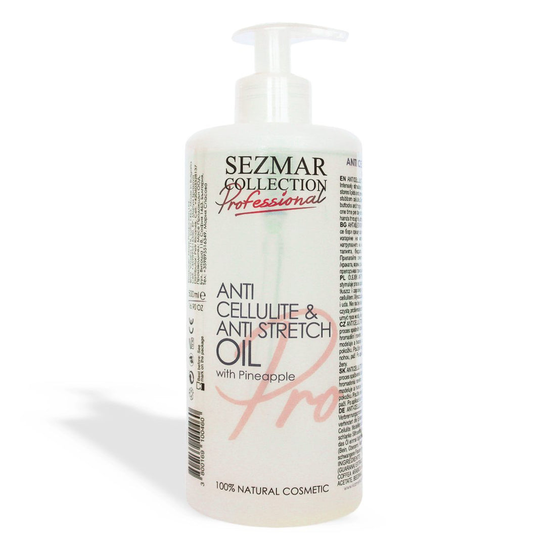 Anti-cellulitis olie met ananas, 500 ml
