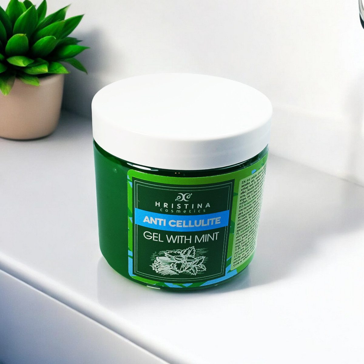 Anti-cellulitisgel met munt, 200 ml