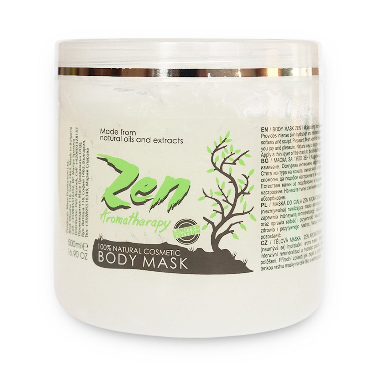 Zen Lichaamsmasker, 500 ml