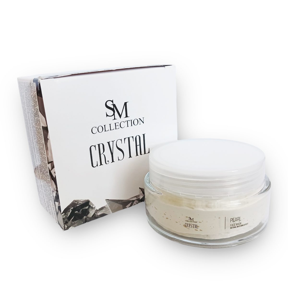 Gezichtsmasker met parelpoeder, 100 ml