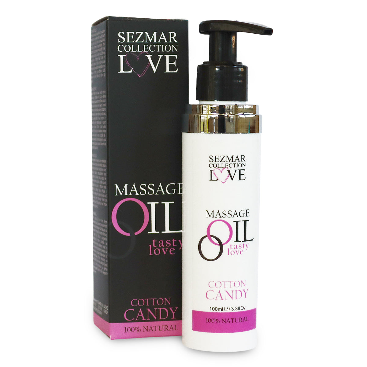 Intieme massageolie Suikerspin, 100 ml