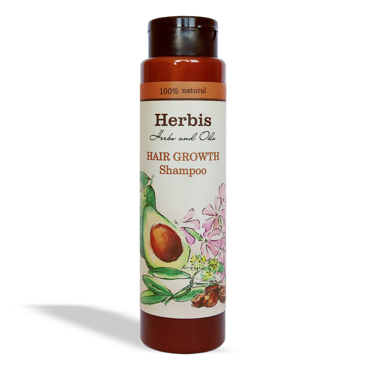HERBIS Natuurlijke shampoo voor snelle haargroei, 300 ml