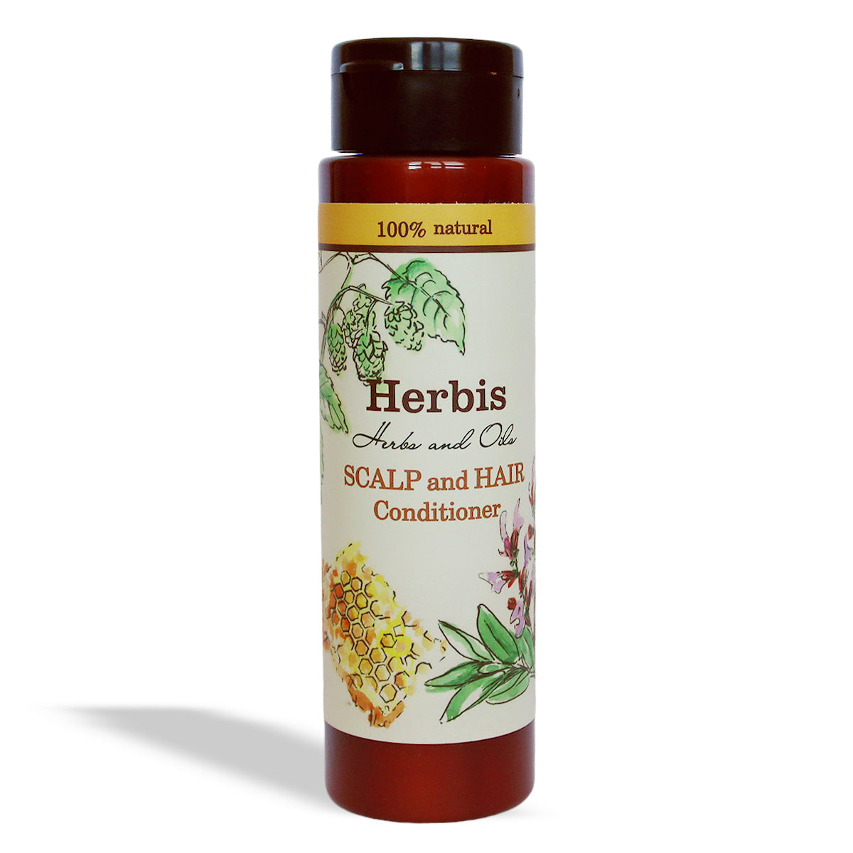 HERBIS Natuurlijke balsem voor gezond haar en hoofdhuid, 200 ml