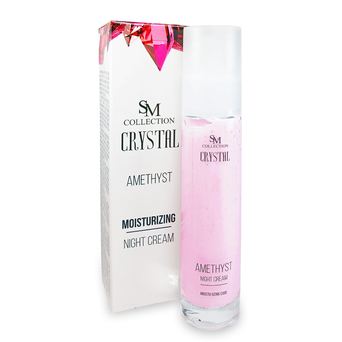 Nachtcrème met amethistpoeder, 50 ml