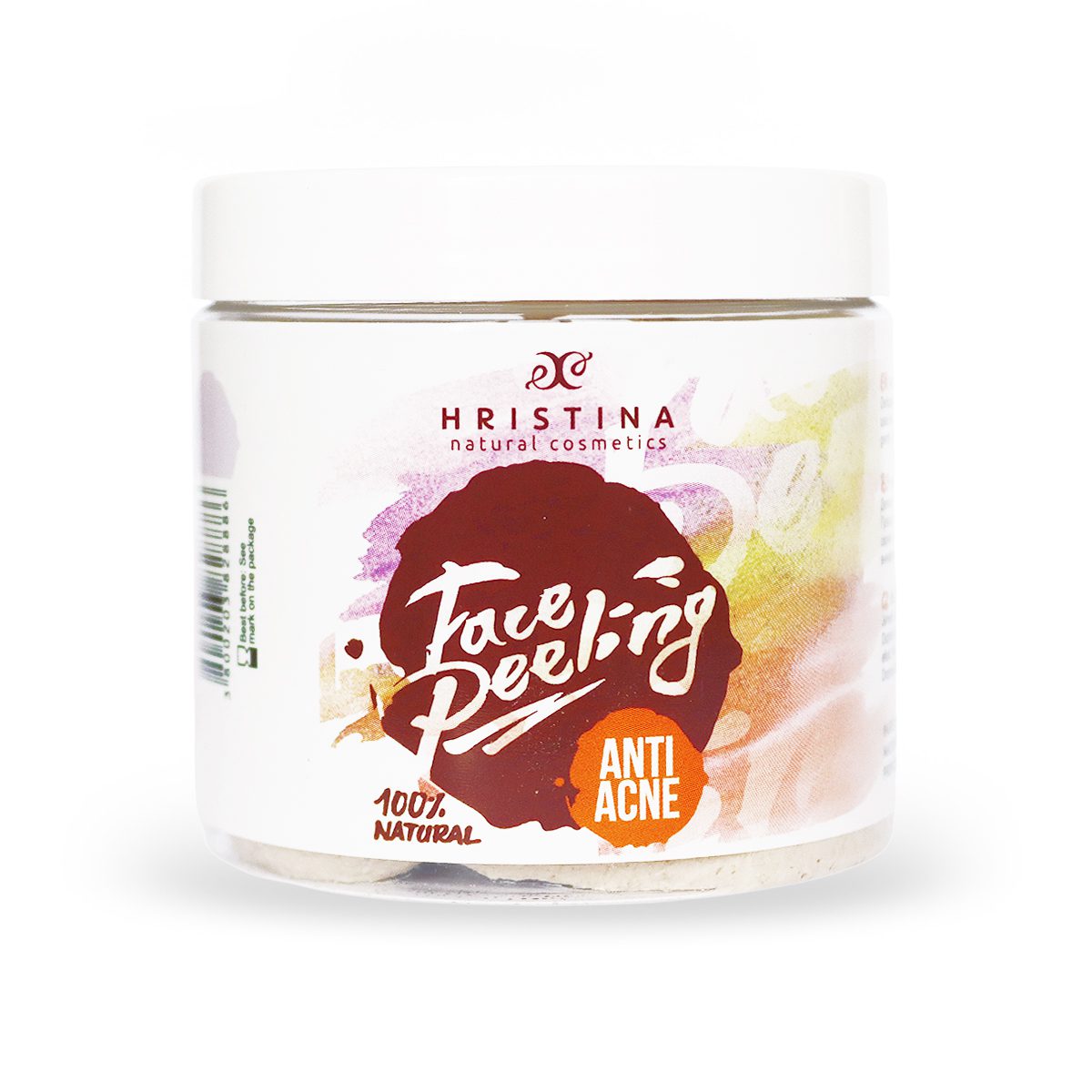 Anti-acne gezichtspeeling, 200 ml