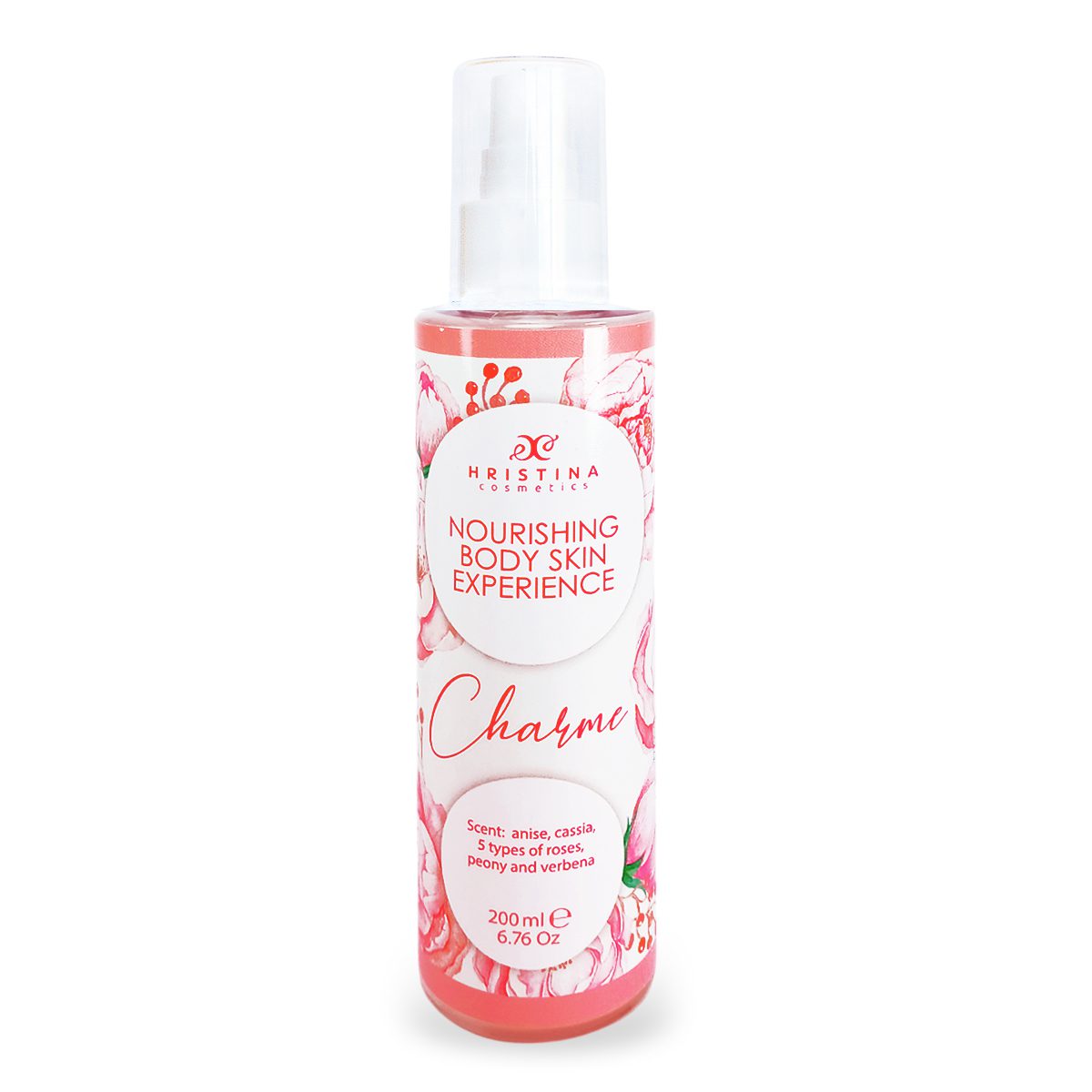 Voedende lichaamsoliespray Charm, 200 ml