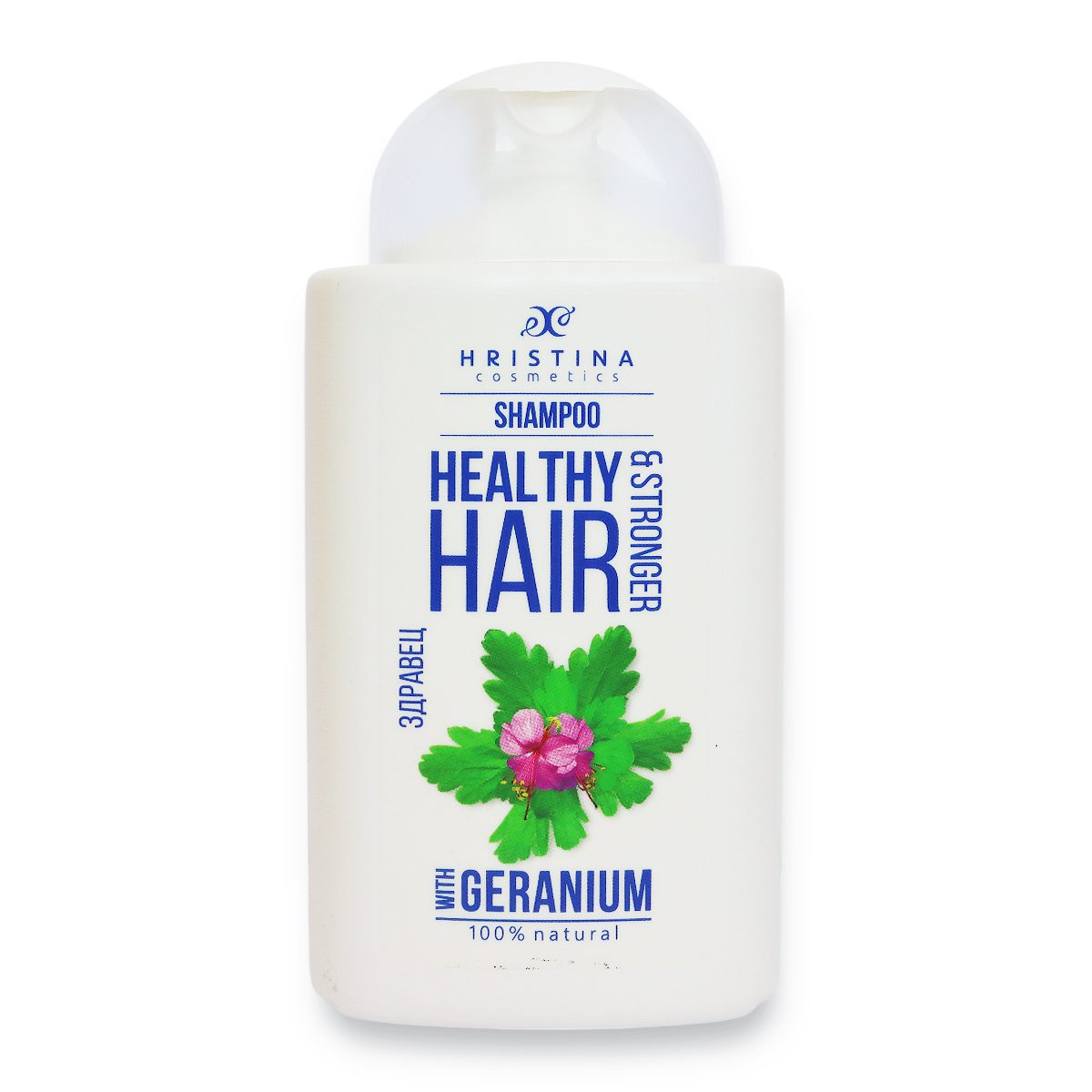 Geranium Shampoo voor Gezond Haar, 200 ml