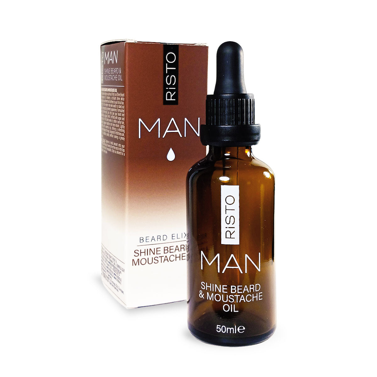 RISTO Baard- en Snorglanolie, 50 ml