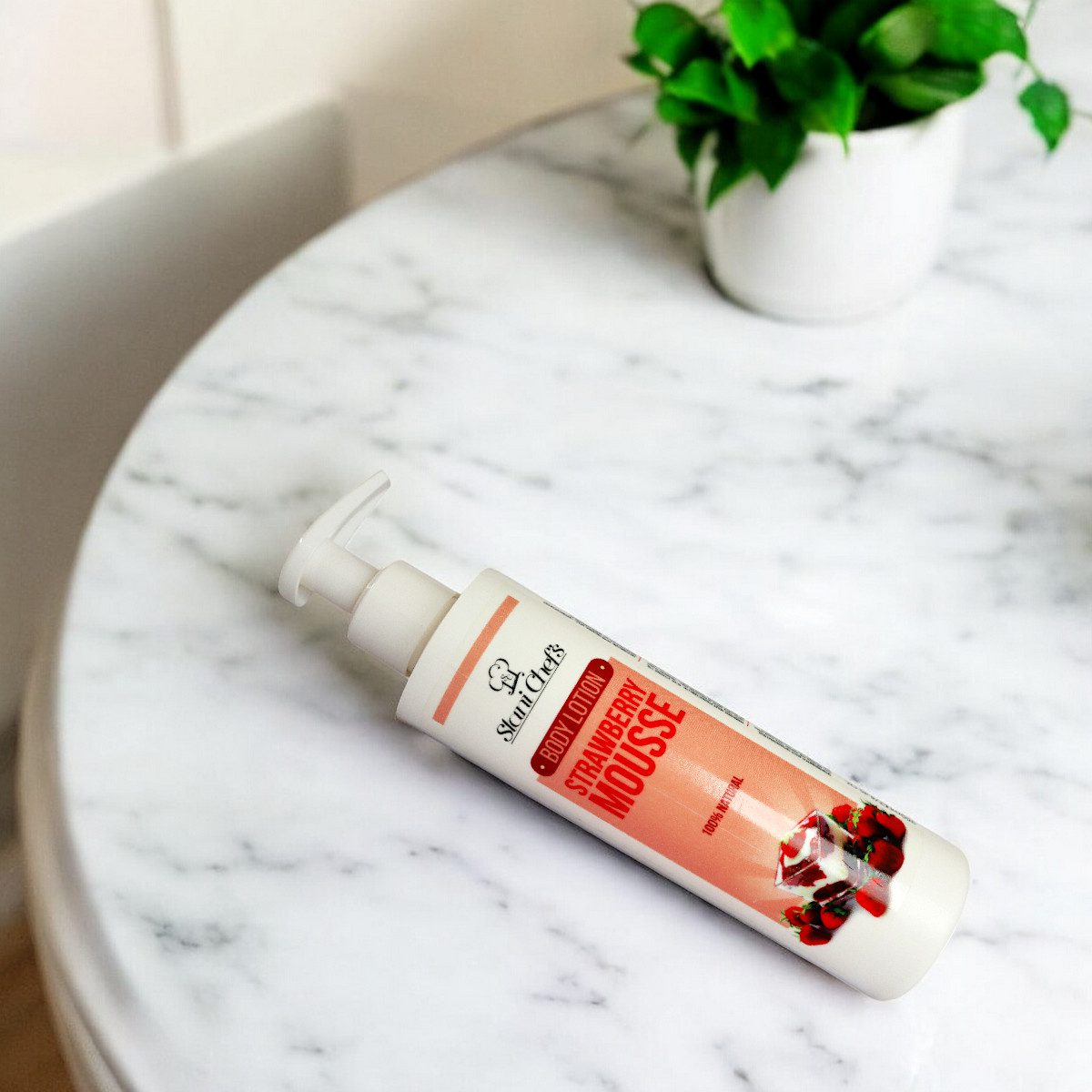 Aardbeien bodylotion, 250 ml