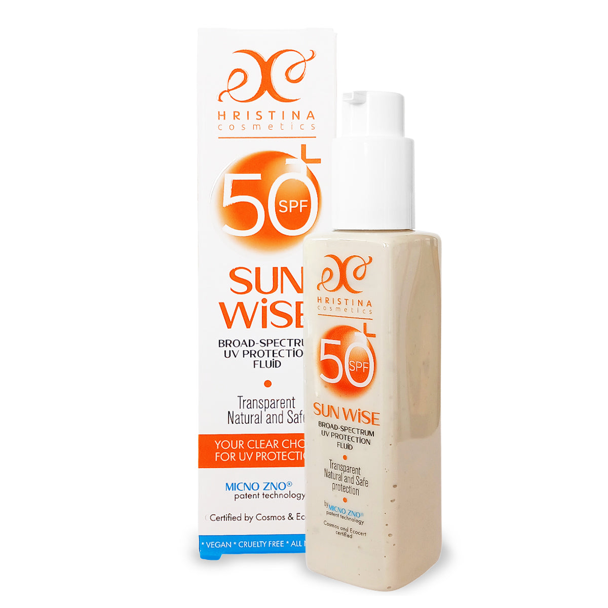 SUN WISE HYDRATERENDE VLOEISTOF - SPF 50