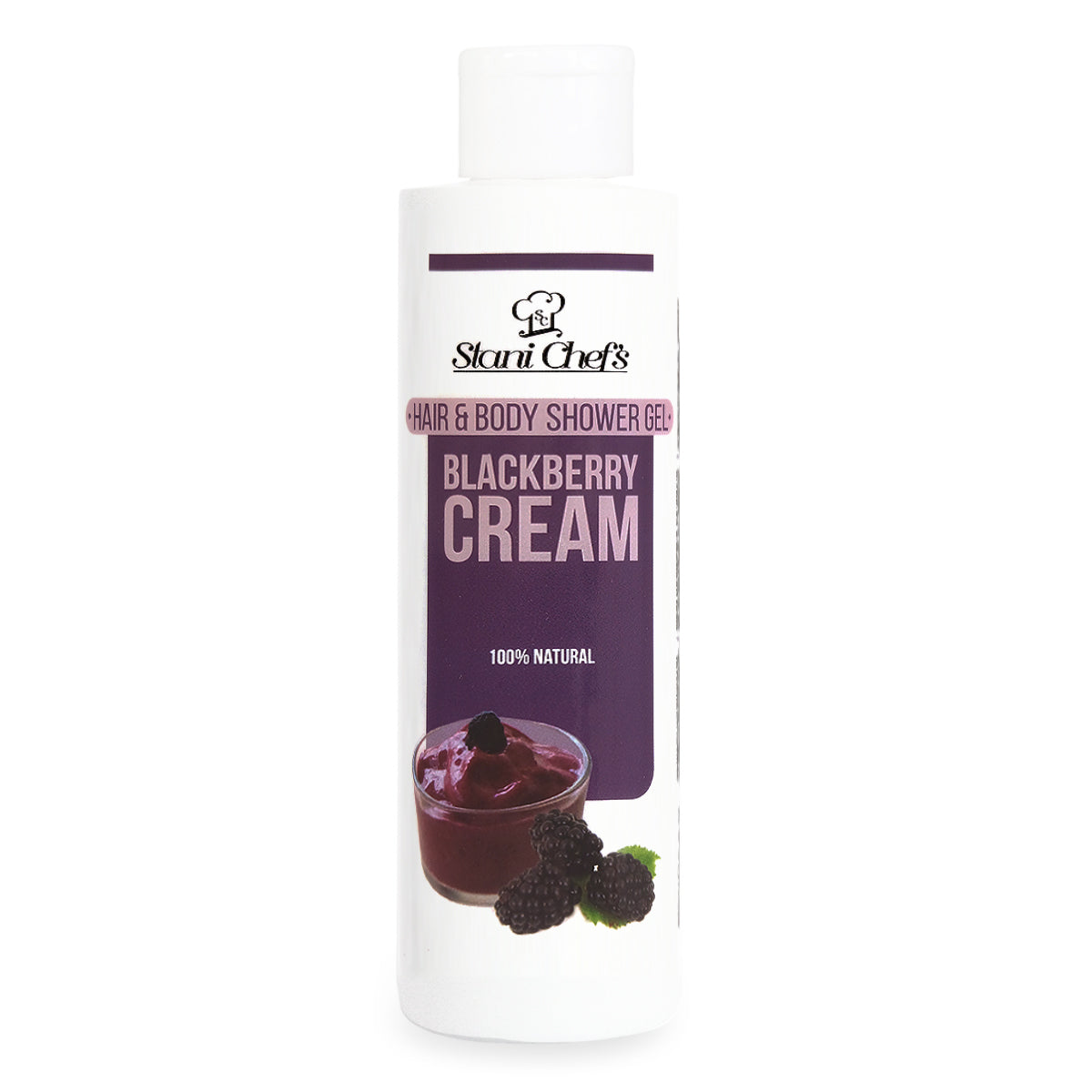 Douchegel voor haar en lichaam Blackberry, 250 ml