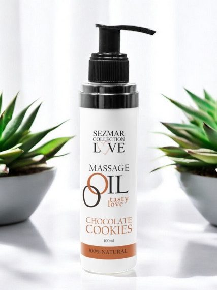 Intieme massageolie Chocoladekoekjes, 100 ml