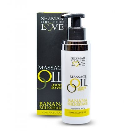Intieme massageolie Bananenmilkshake, 100 ml